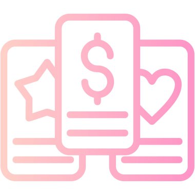 para simgesi vektör illüstrasyonu