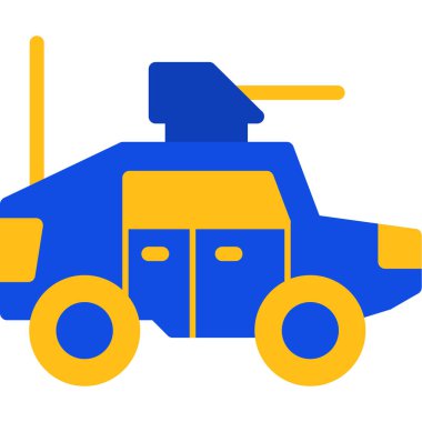 Araç. Web simgesi basit illüstrasyon