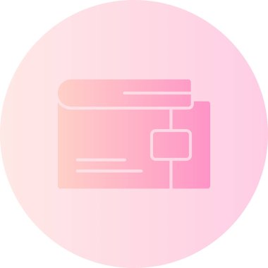 Modern bir simgenin vektör illüstrasyonu