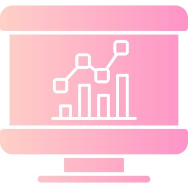 seo modern simgesinin vektör illüstrasyonu