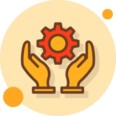 Ayarlama. Web simgesi basit illüstrasyon