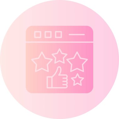 seo modern simgesinin vektör illüstrasyonu