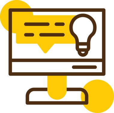 Seo simgesinin vektör illüstrasyonu