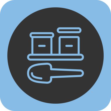 Modern b 'nin vektör illüstrasyonu tıbbi simgeden yoksun