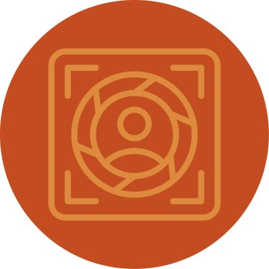 vektör cd simgesi illüstrasyonu