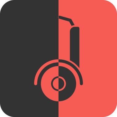 Modern bir müzik simgesinin vektör çizimi