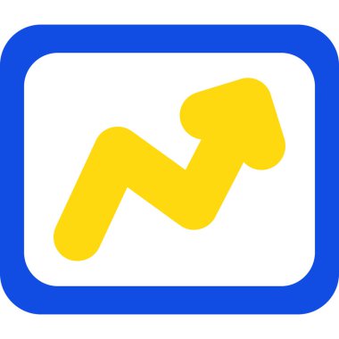 Ok. Web simgesi basit illüstrasyon