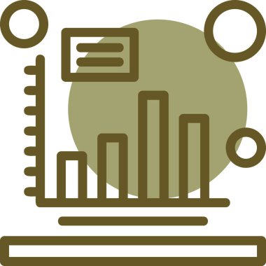 Modern bir simgenin vektör illüstrasyonu