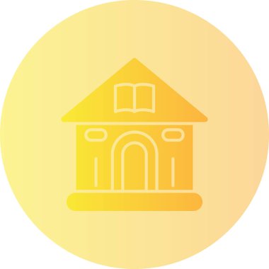 Bir binanın vektör illüstrasyonu