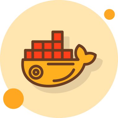 kargo taşıma simgesi, vektör illüstrasyonu