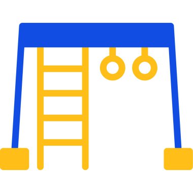 inşaat vinci vektör simgesi