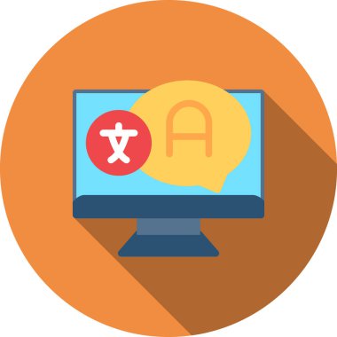 dizüstü bilgisayar web simgesi, basit vektör illüstrasyonu