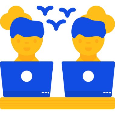 düz biçimli sanal gerçeklik vr simgesi