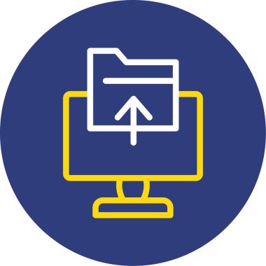 vektör dizüstü simgesi illüstrasyonu