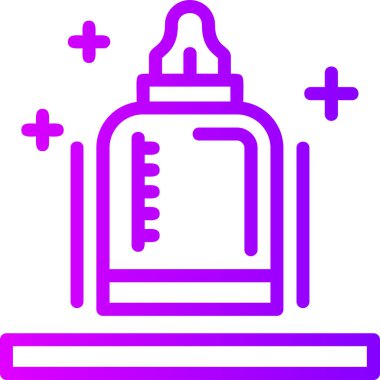 Beyaz arka planda izole edilmiş çizgi ilaç şişesi ve hap ikonu. Hap işareti. Eczane tasarımı. Renkli taslak konsepti. vektör.