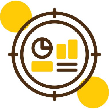 grafik ikonu vektör illüstrasyonu