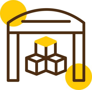 Gıda simgesinin vektör illüstrasyonu