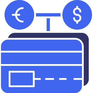 Para için. Web simgesi basit illüstrasyon