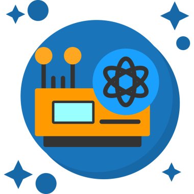 Bir dizüstü bilgisayarın vektör simgesi