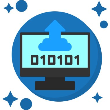 Metin ile bilgisayar monitörü