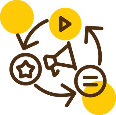 seo modern simgesinin vektör illüstrasyonu