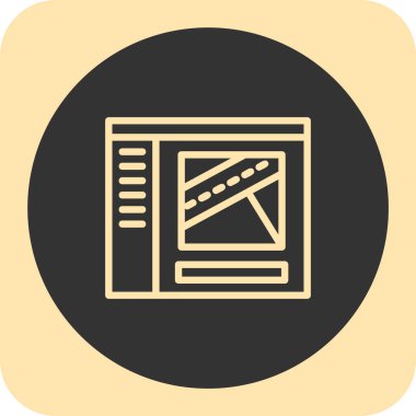 illüstrasyon vektör simgesi