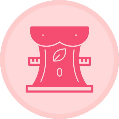 Çemberde göğüslerin simgesi