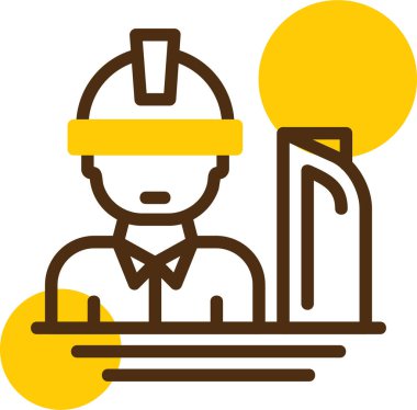 İnşaat mühendisi simgesi