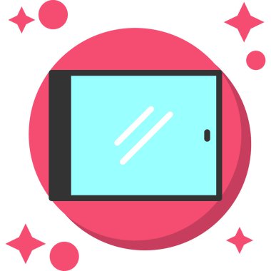 vector illustration of modern tablet icon