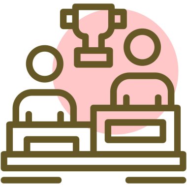 Vektör illüstrasyonu, simge ögesi arkaplanı