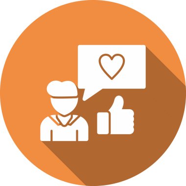 Seo ve simgenin vektör illüstrasyonu