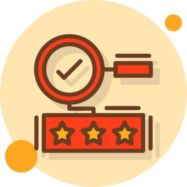 Modern simgenin vektör illüstrasyonu