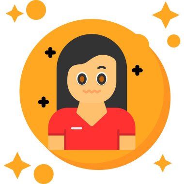 kadın karakter simgesi