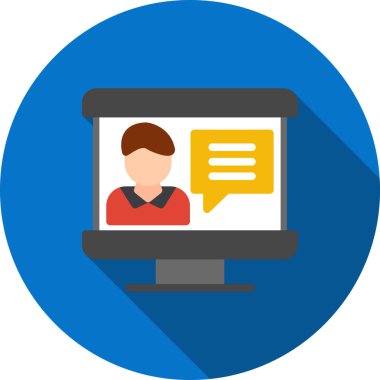 çağrı merkezi simgesi, vektör illüstrasyonu