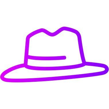 Modern simgenin vektör illüstrasyonu