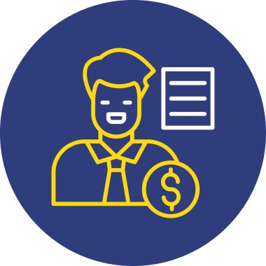 man simgesi vektör illüstrasyonu