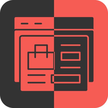 Tarayıcı penceresi. Basit resimleme