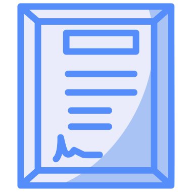 Dosya. Web simgesi basit illüstrasyon