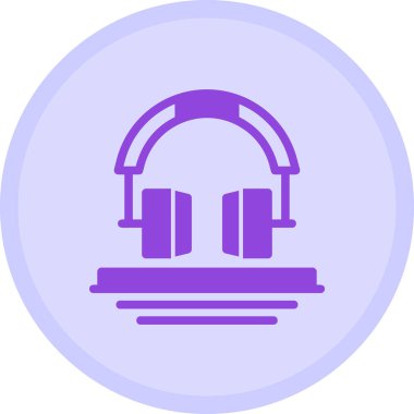 Müzik simgesinin vektör illüstrasyonu