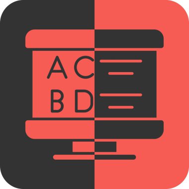 Dosya simgesinin vektör illüstrasyonu