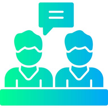 İnsan simgesinin vektör illüstrasyonu