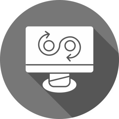 seo modern simgesinin vektör illüstrasyonu