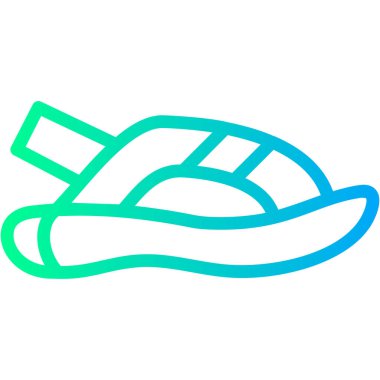 Biftek. Web simgesi basit illüstrasyon