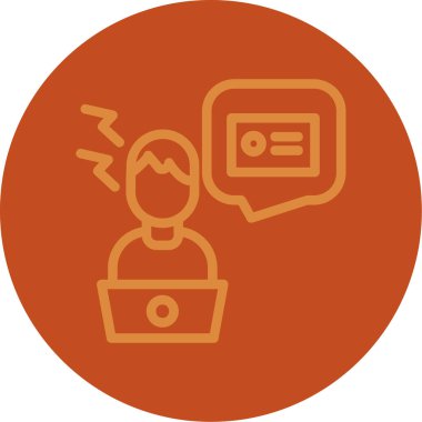 iş simgesi vektör illüstrasyonu