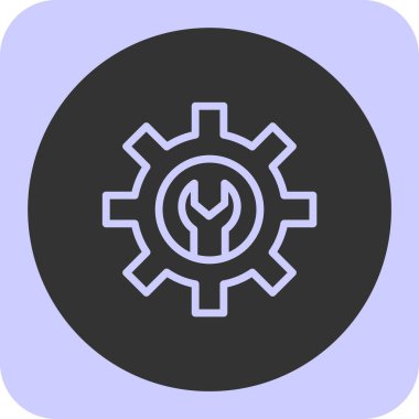 Simge soyut arkaplan grubunda izole ediliyor