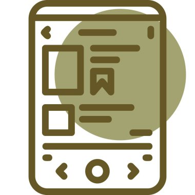 telefon simgesi, vektör illüstrasyonu