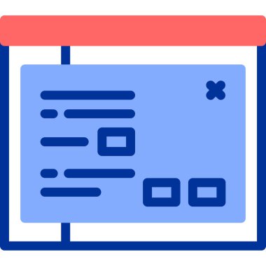 Kitap eğitimi okulu simgesi - özet biçimi