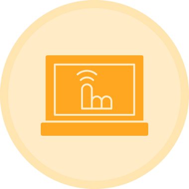 İnternet simgesi vektör illüstrasyonu