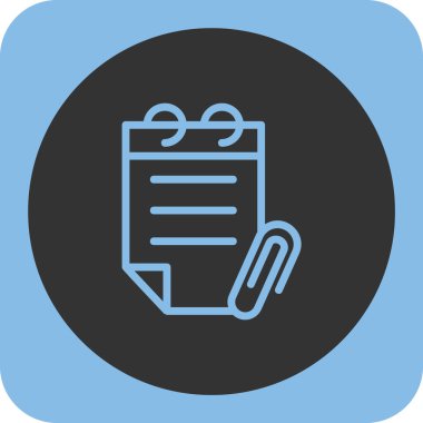 Pano vektör simgesi. bu yuvarlak düz sembol beyaz arkaplanda mavi ve gri renklerle çizilir.