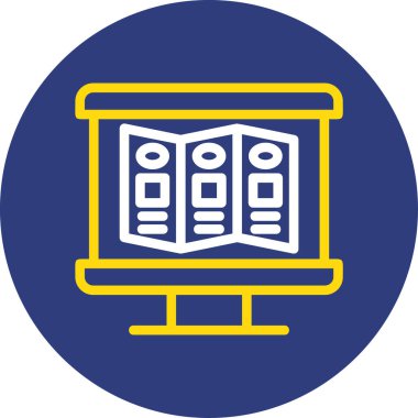 Eğitim simgesinin vektör illüstrasyonu